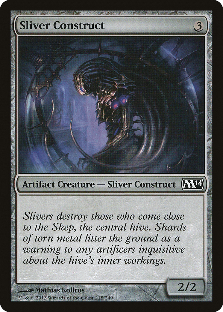 Sliver Construct (M14-218) [Magic 2014]