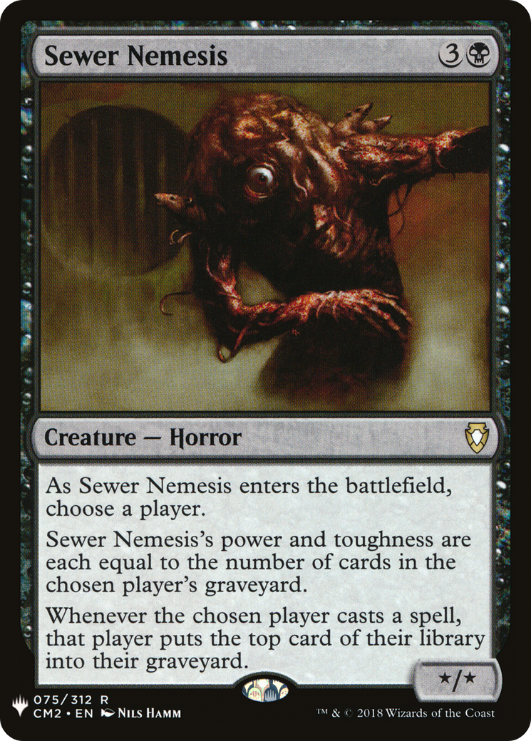 Sewer Nemesis (LIST-075/312) [The List]