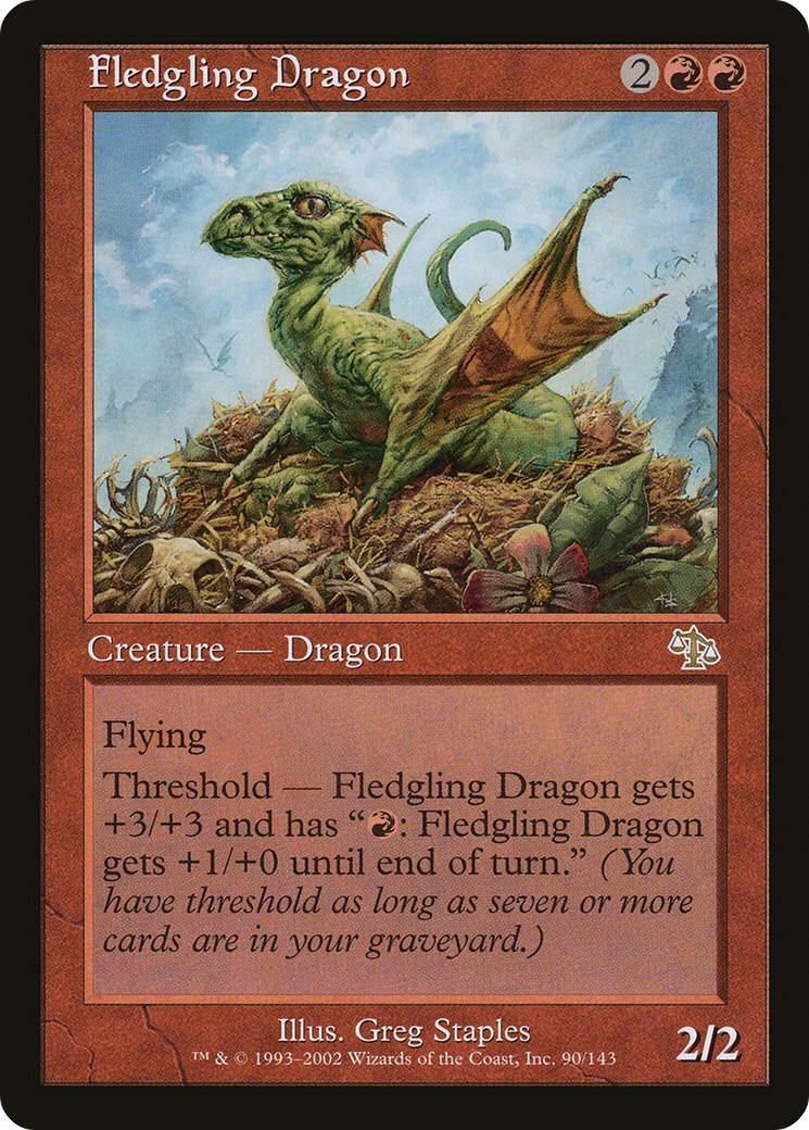 Fledgling Dragon (JUD-090) [Judgment]