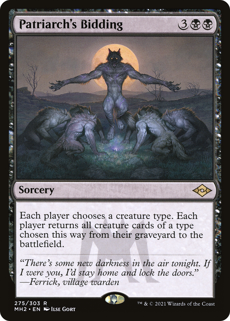 Patriarch's Bidding (MH2-275) [Modern Horizons 2]