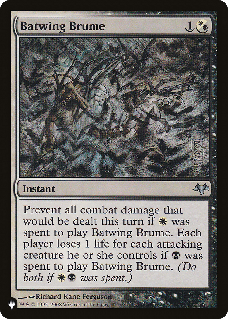 Batwing Brume (LIST-81/180) [The List]