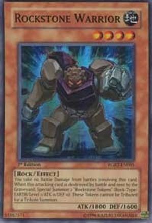 Rockstone Warrior (Super Rare) (RGBT-EN001) - Raging Battle 1st Edition