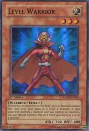 Level Warrior (Super Rare) (RGBT-EN002) - Raging Battle 1st Edition