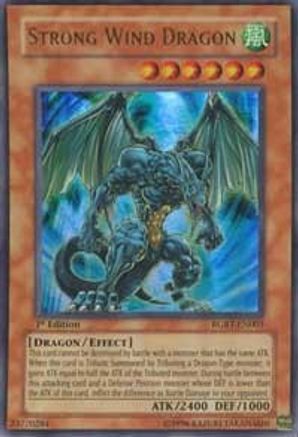 Strong Wind Dragon (Ultra Rare) (RGBT-EN003) - Raging Battle Unlimited