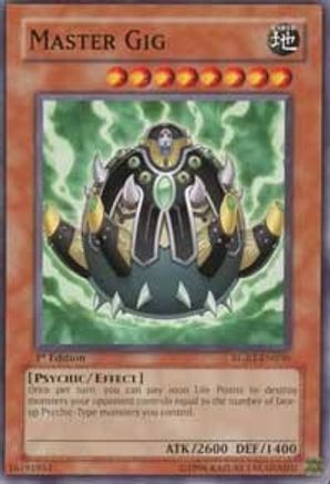 Master Gig (Common) (RGBT-EN030) - Raging Battle 1st Edition