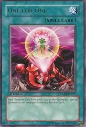 One for One (Rare) (RGBT-EN045) - Raging Battle Unlimited