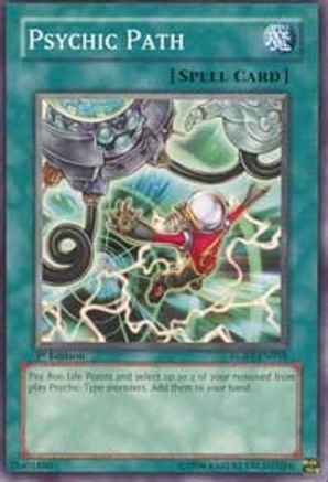 Psychic Path (Common) (RGBT-EN058) - Raging Battle 1st Edition