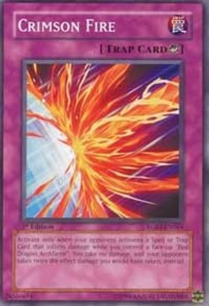 Crimson Fire (Common) (RGBT-EN064) - Raging Battle 1st Edition