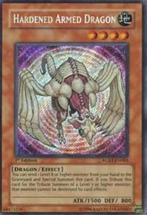 Hardened Armed Dragon (Secret Rare) (RGBT-EN083) - Raging Battle Unlimited