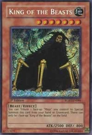 King of the Beasts (Secret Rare) (RGBT-EN086) - Raging Battle 1st Edition