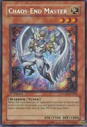 Chaos-End Master (Secret Rare) (RGBT-EN092) - Raging Battle 1st Edition