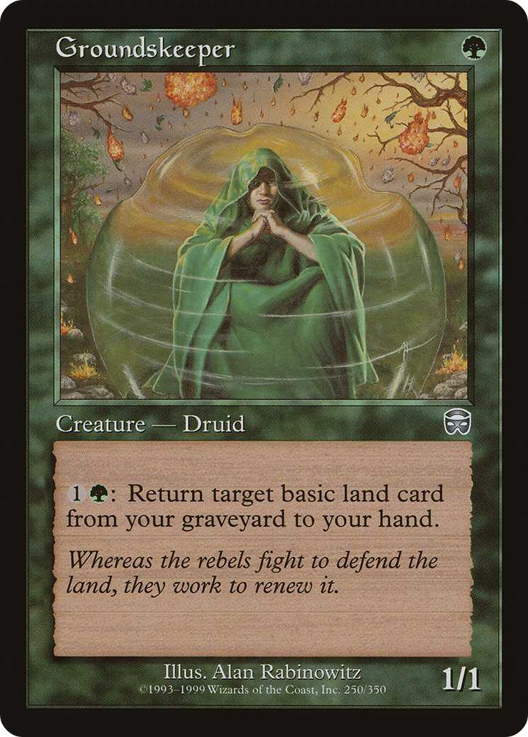 Groundskeeper (MMQ-250) [Mercadian Masques] Foil