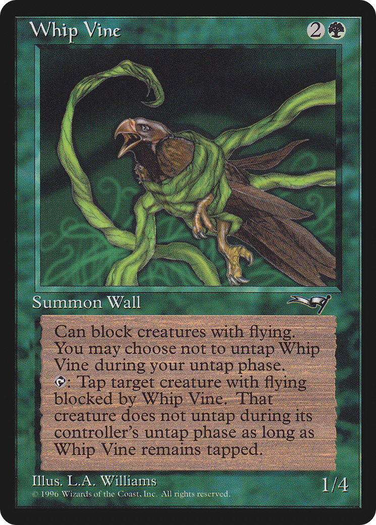 Whip Vine (Ensnared Bird) (ALL-090) [Alliances]