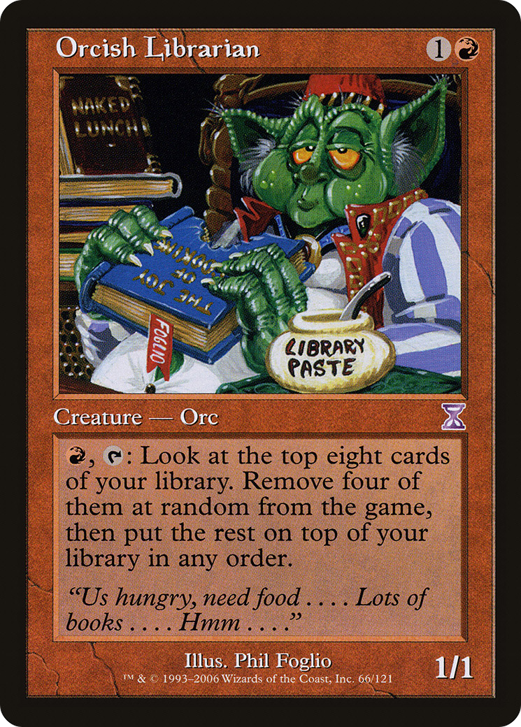 Orcish Librarian (TSB-066) [Time Spiral Timeshifted]
