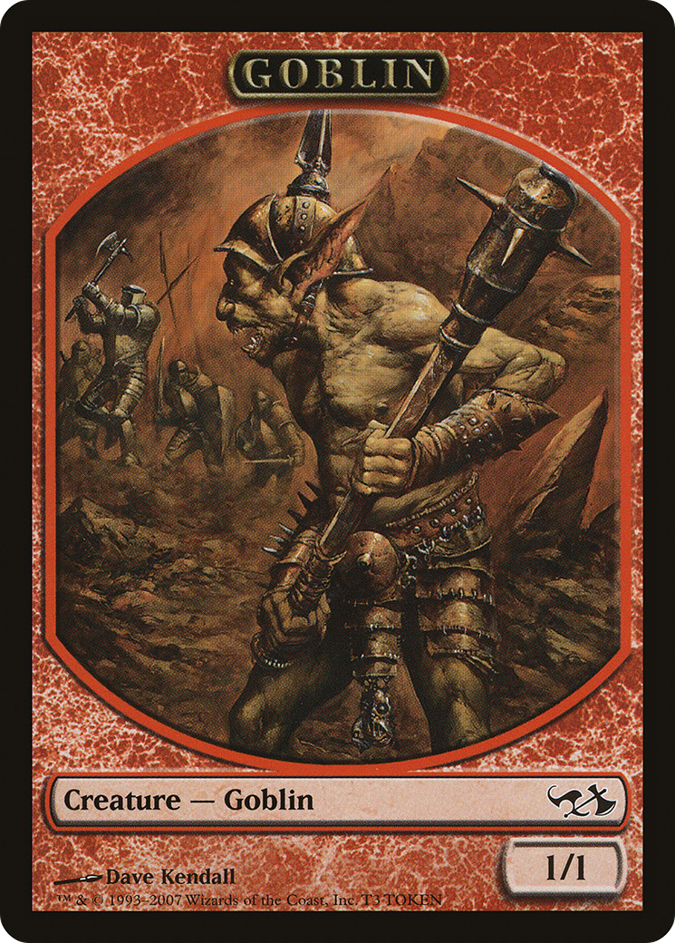 Goblin Token (EVG-0T3) [Duel Decks: Elves vs. Goblins Tokens]