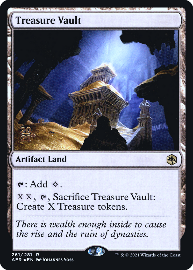 Treasure Vault (PRE-261) [Adventures in the Forgotten Realms Promos] Foil