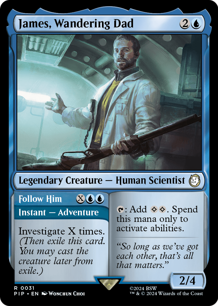James, Wandering Dad (PIP-031) [Fallout]