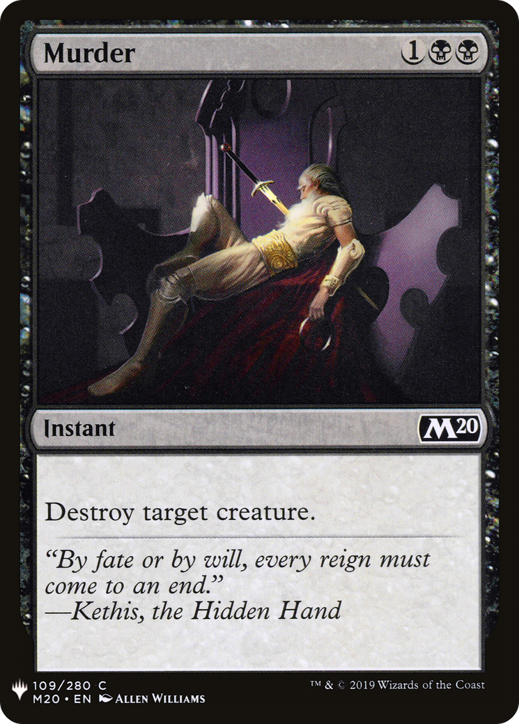 Murder (LIST-109) [The List]