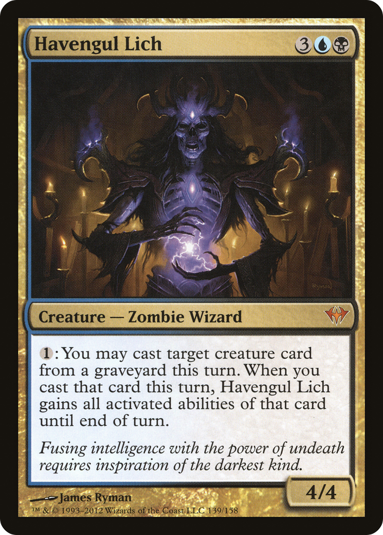 Havengul Lich (DKA-139) [Dark Ascension] Foil