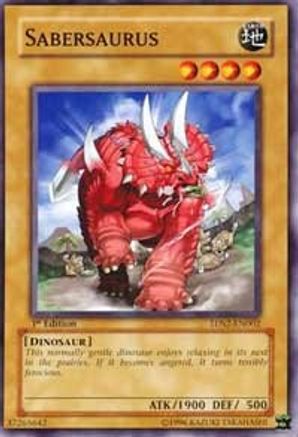 Sabersaurus (Common) (5DS2-EN002) - 5D's Starter Deck 2009 Unlimited