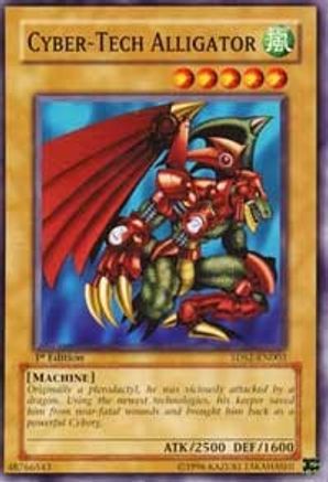Cyber-Tech Alligator (Common) (5DS2-EN003) - 5D's Starter Deck 2009 1st Edition