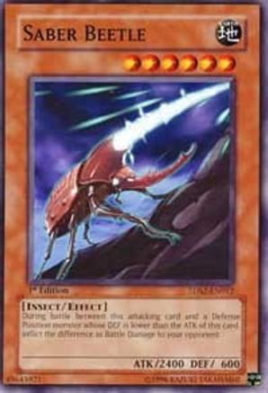 Saber Beetle (Common) (5DS2-EN012) - 5D's Starter Deck 2009 1st Edition