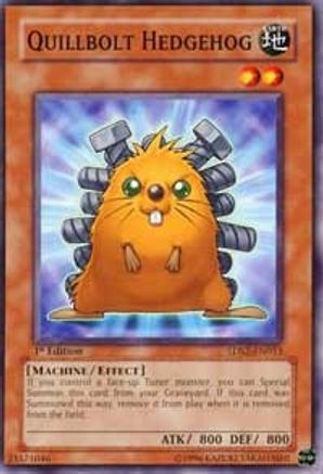Quillbolt Hedgehog (Common) (5DS2-EN013) - 5D's Starter Deck 2009 1st Edition