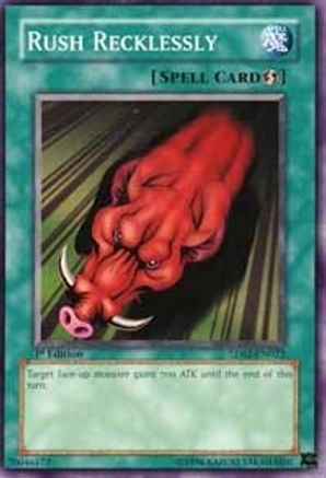 Rush Recklessly (Common) (5DS2-EN022) - 5D's Starter Deck 2009 1st Edition