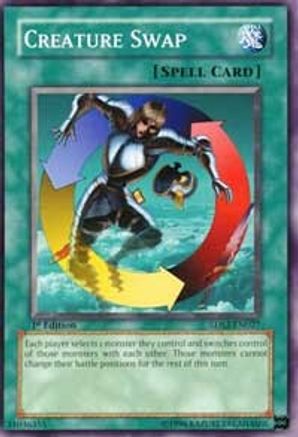 Creature Swap (Common) (5DS2-EN027) - 5D's Starter Deck 2009 Unlimited