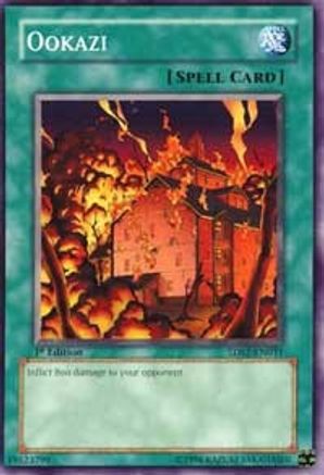 Ookazi (Common) (5DS2-EN031) - 5D's Starter Deck 2009 1st Edition