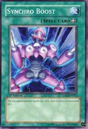 Synchro Boost (Common) (5DS2-EN032) - 5D's Starter Deck 2009 1st Edition