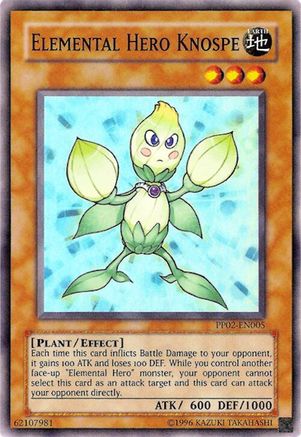 Elemental Hero Knospe (Super Rare) (PP02-EN005) - Premium Pack 2 Unlimited