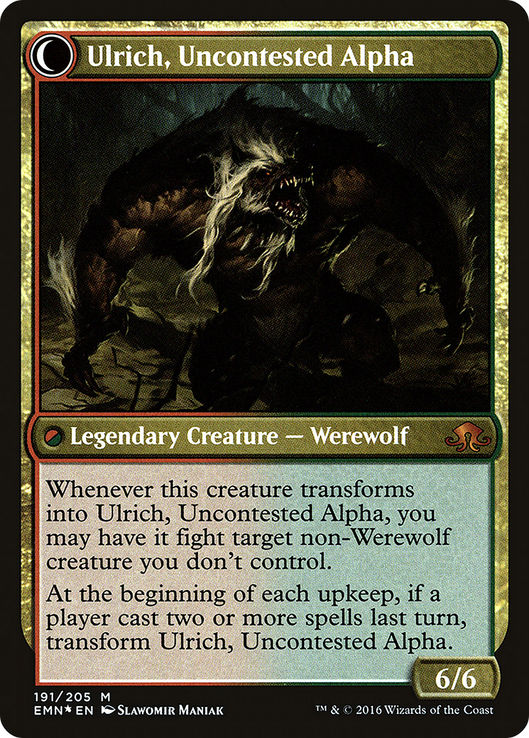 Ulrich of the Krallenhorde (PRE-191) [Eldritch Moon Promos] Foil