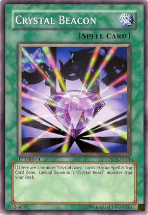 Crystal Beacon (Common) (DP07-EN013) - Duelist Pack 7: Jesse Anderson 1st Edition