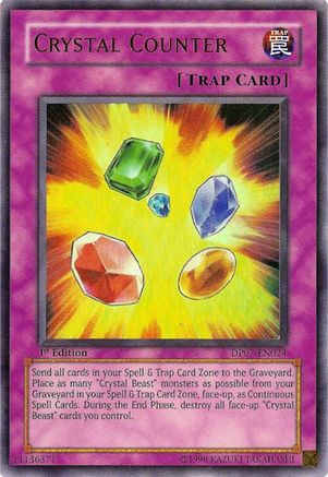 Crystal Counter (Ultra Rare) (DP07-EN024) - Duelist Pack 7: Jesse Anderson 1st Edition