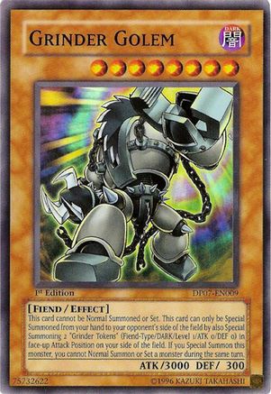 Grinder Golem (Super Rare) (DP07-EN009) - Duelist Pack 7: Jesse Anderson Unlimited
