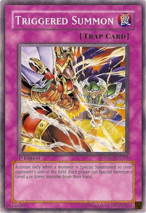 Triggered Summon (Common) (DP07-EN021) - Duelist Pack 7: Jesse Anderson 1st Edition
