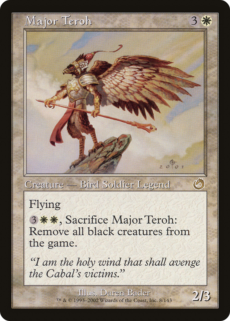 Major Teroh (TOR-008) [Torment] Foil