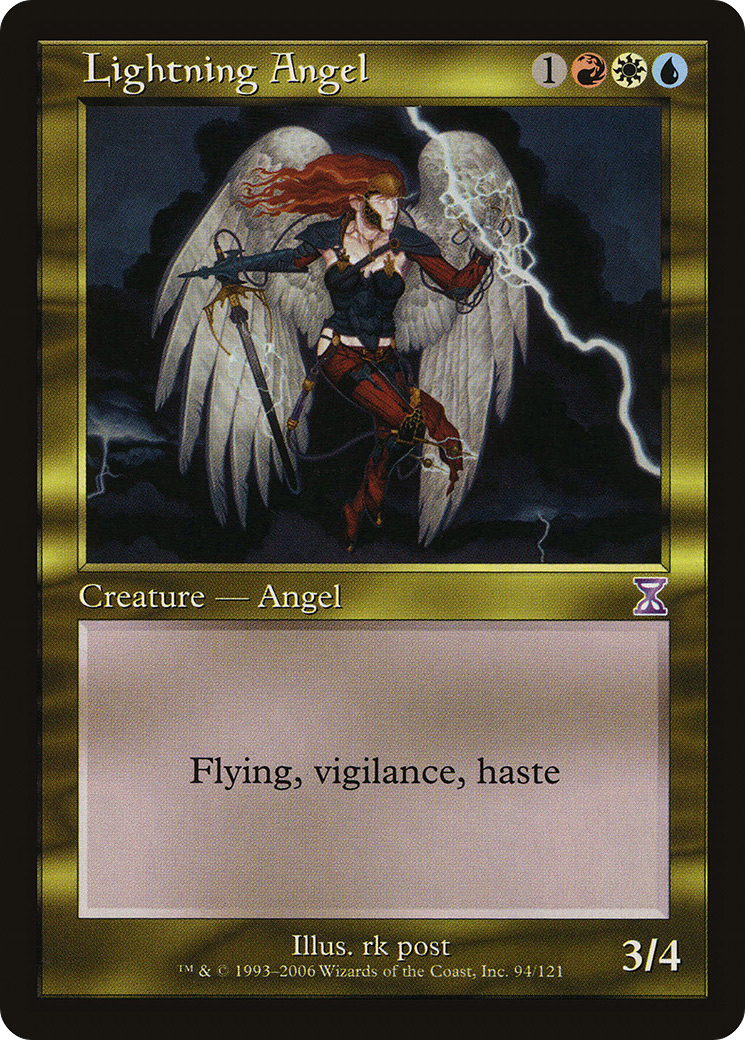 Lightning Angel (TSB-094) [Time Spiral Timeshifted] Foil