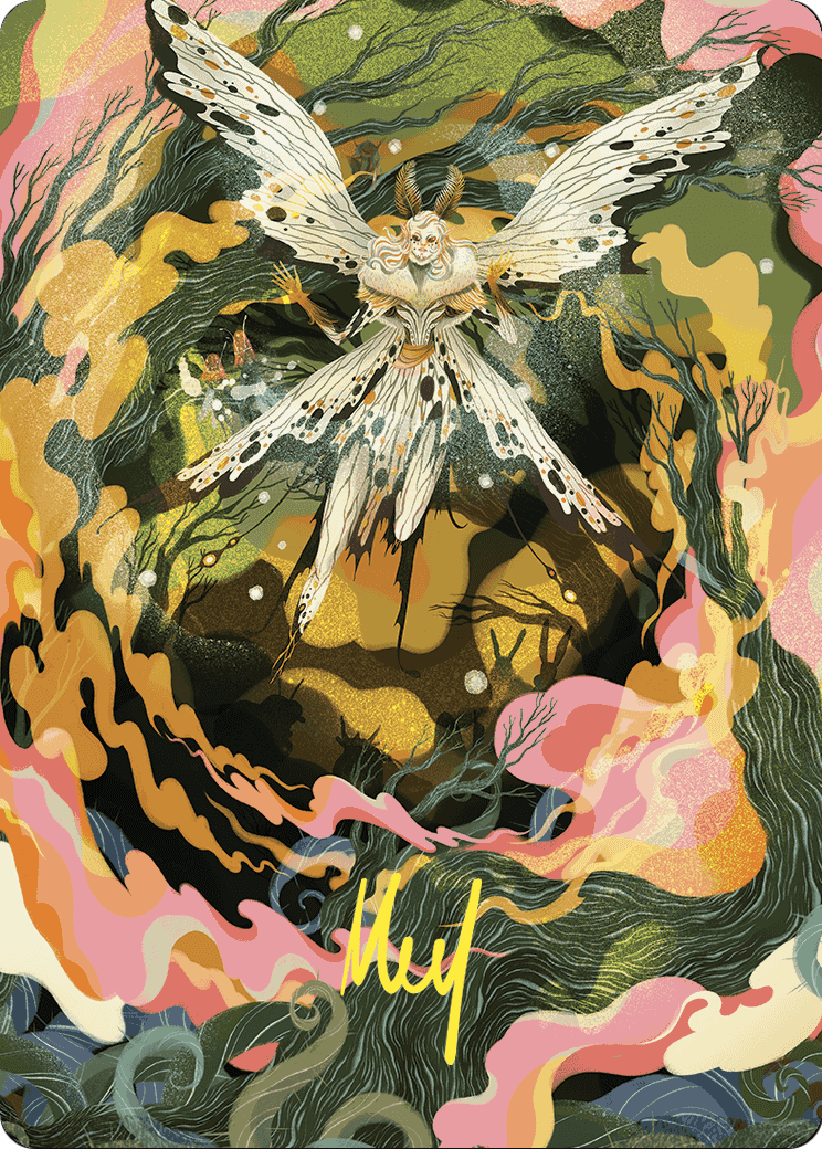 Greater Auramancy // Greater Auramancy (AWOE-061) (Borderless) [Wilds of Eldraine Art Series]