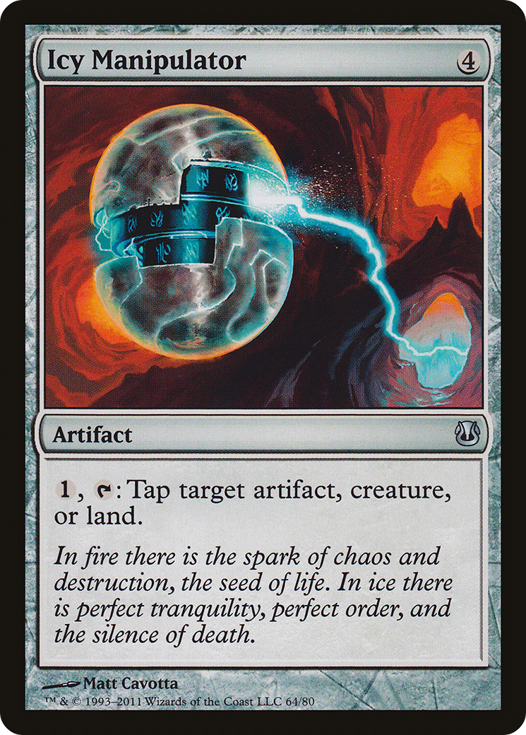 Icy Manipulator (DDH-064) [Duel Decks: Ajani vs. Nicol Bolas] Foil
