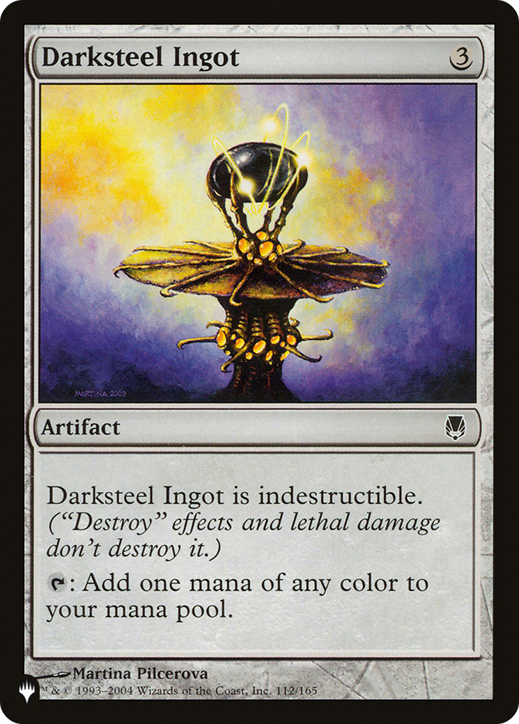 Darksteel Ingot (LIST-112/165) [The List]