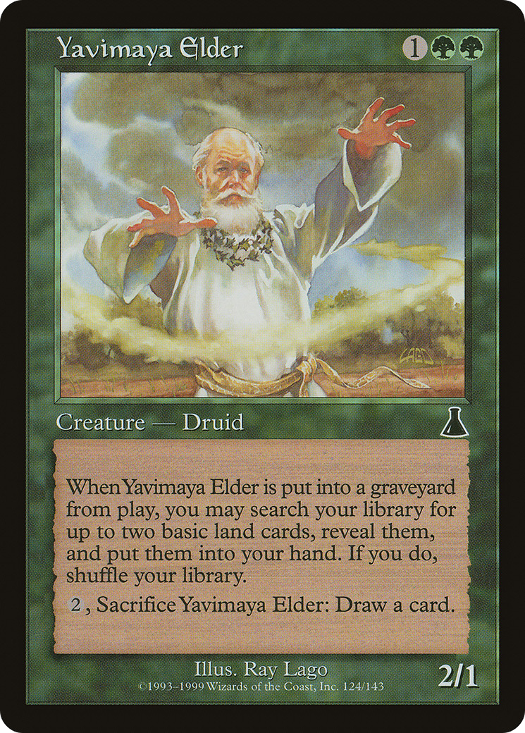 Yavimaya Elder (UDS-124) [Urza's Destiny]