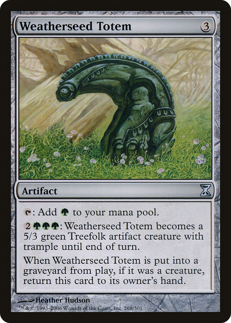 Weatherseed Totem (TSP-268) [Time Spiral] Foil