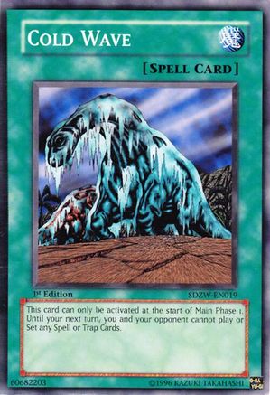 Cold Wave (Common) (SDZW-EN019) - Structure Deck: Zombie World 1st Edition