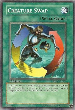 Creature Swap (Common) (SDZW-EN022) - Structure Deck: Zombie World 1st Edition