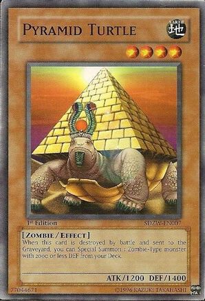 Pyramid Turtle (Common) (SDZW-EN007) - Structure Deck: Zombie World 1st Edition