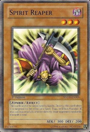 Spirit Reaper (Common) (SDZW-EN009) - Structure Deck: Zombie World 1st Edition