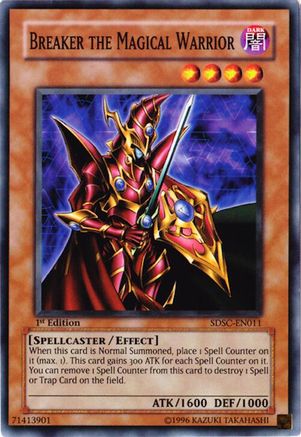 Breaker the Magical Warrior (Common) (SDSC-EN011) - Structure Deck: Spellcaster's Command Unlimited