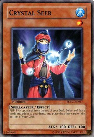 Crystal Seer (Common) (SDSC-EN017) - Structure Deck: Spellcaster's Command 1st Edition